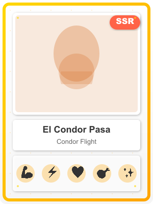 El Condor Pasa [Condor Flight]