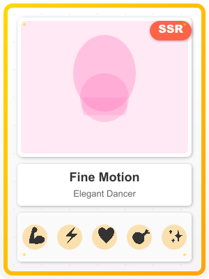 Fine Motion [Elegant Dancer]