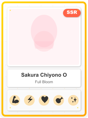 Sakura Chiyono O [Full Bloom]